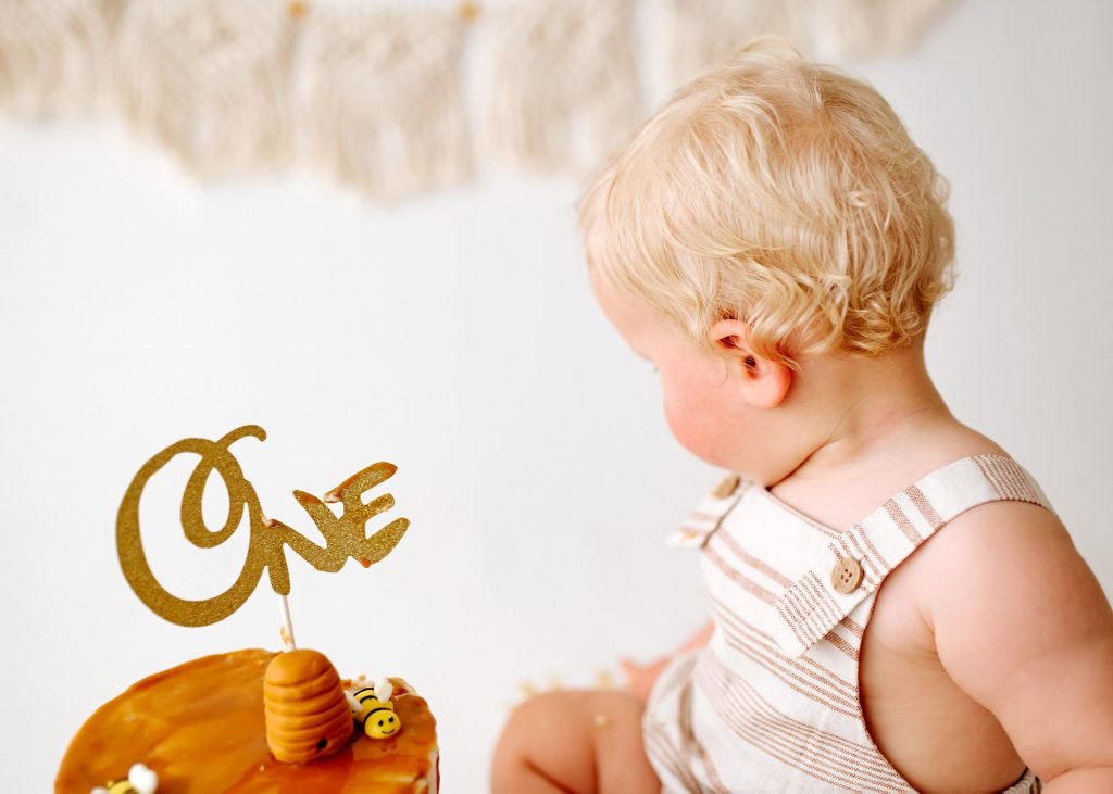 Studio cake smash session — Bundaberg