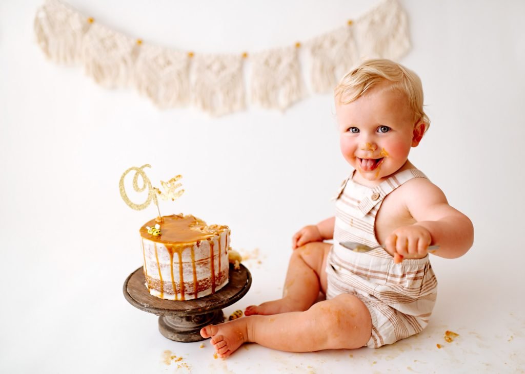 Kristielle Amy first birthday session