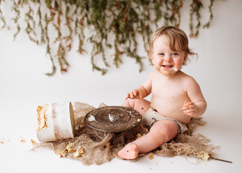 First birthday session in Bundaberg