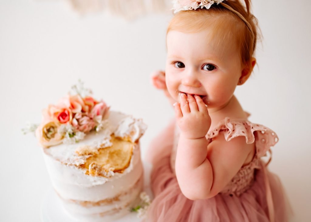 First birthday photo session by Kristielle Amy