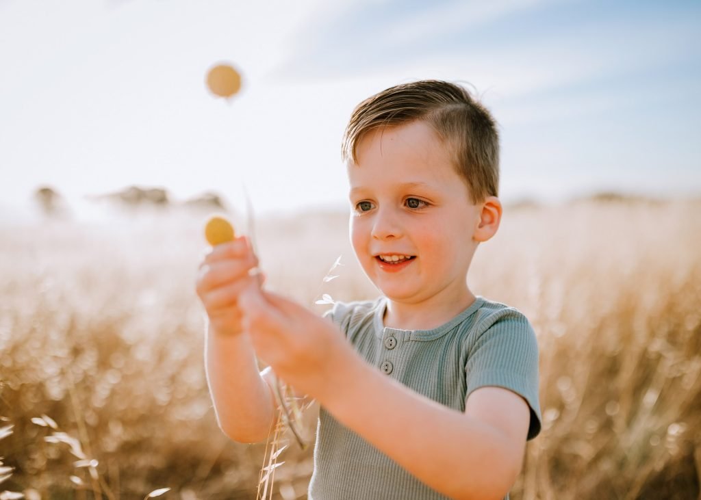 Bundaberg family photo session — golden light