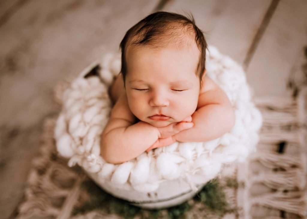 Bundaberg studio newborn session