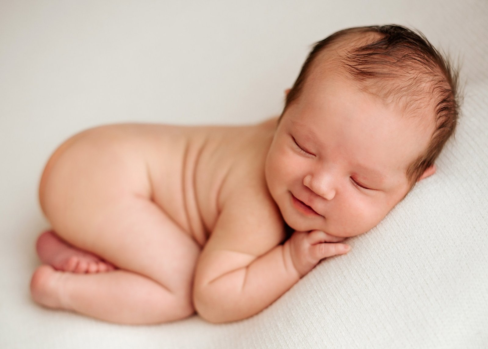 Newborn baby portrait — Kristielle Amy Studios