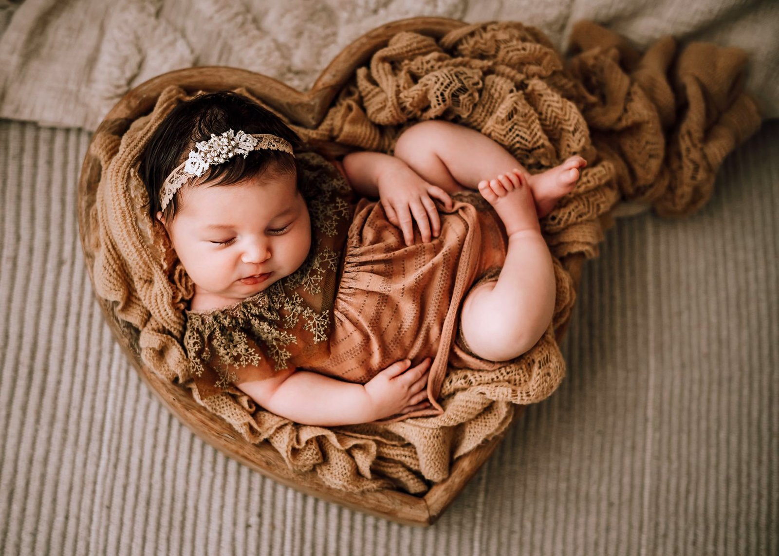 Studio newborn session in Bundaberg