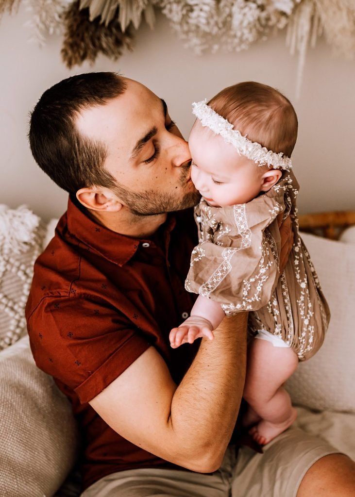 Studio baby photography in Bundaberg