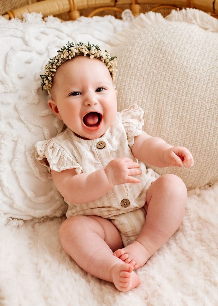 Bundaberg baby studio — boho session