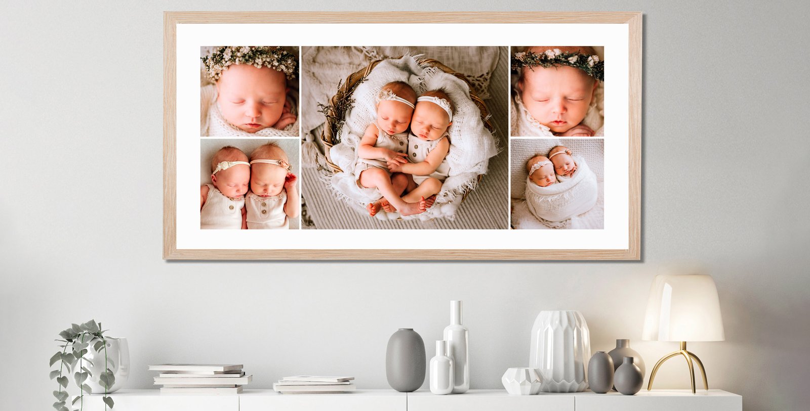 Kristielle Amy Studios newborn gallery montage